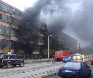 Incendiu provocat de utilizarea unui aparat de sudură  fără respectarea normelor PSI