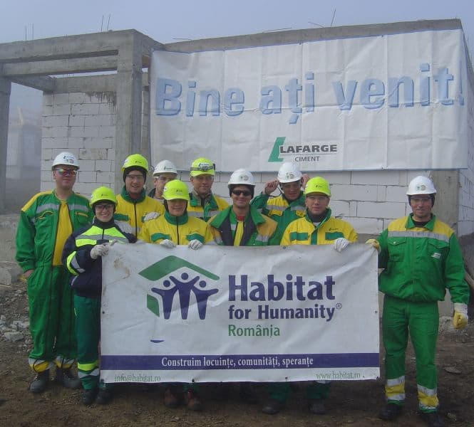 Lafarge se implică în reconstrucția caselor pentru sinistrații din Dorohoi