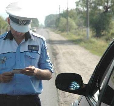 Sofer beat pe drumurile din judeţ