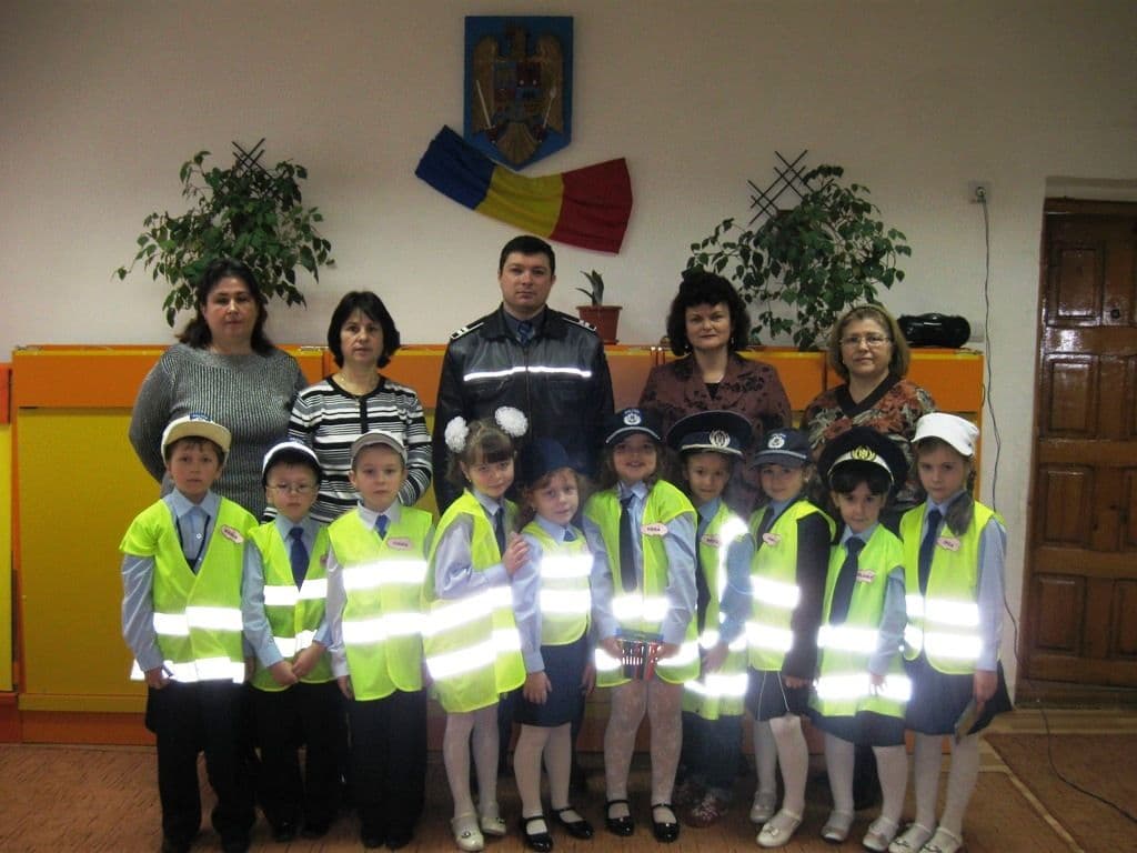 Micul Pieton actiune la gradinita nr.9