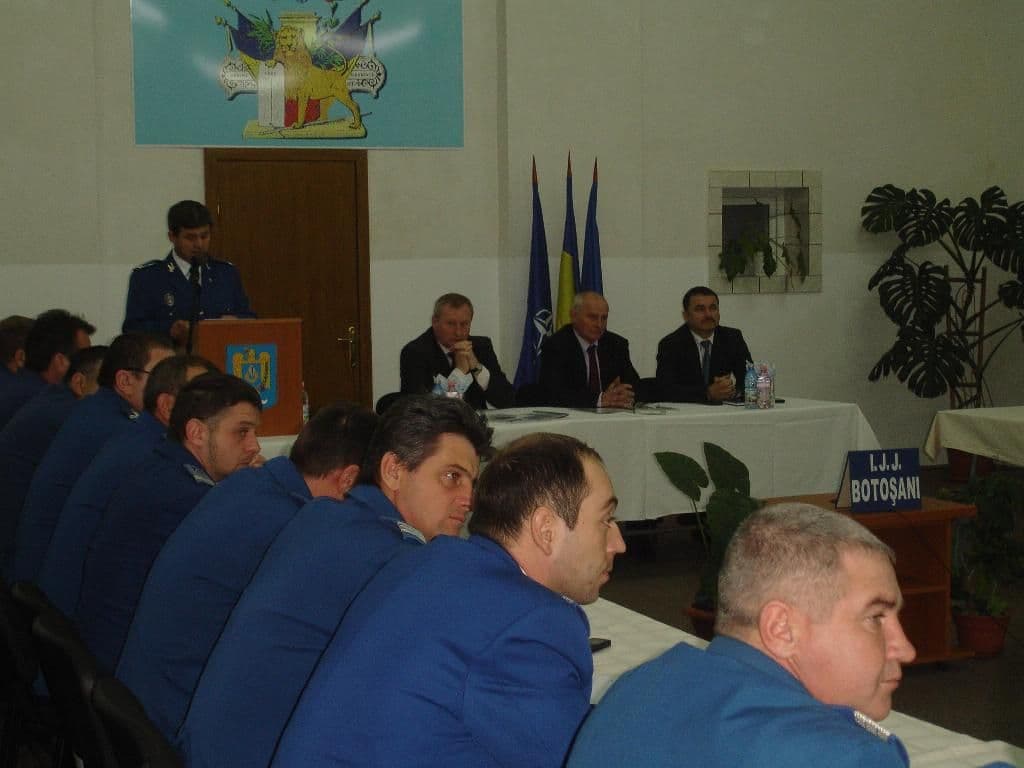 Evaluarea activităţii desfăşurate de Inspectoratul de jandarmi Judeţean Botoşani în anul 2010