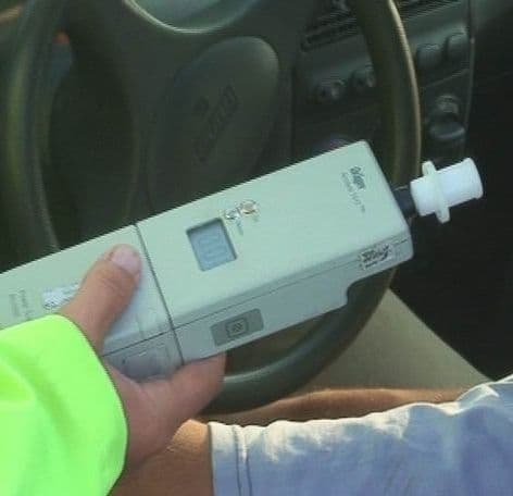 Roată blocată de…concentraţia alcoolică a conducătorului auto