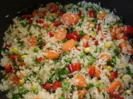 Orez cu legume