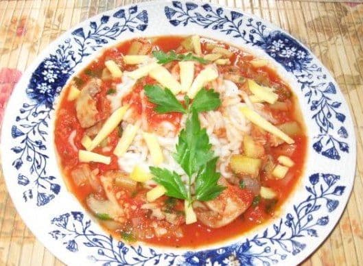 Spaghete cu legume - de post   
