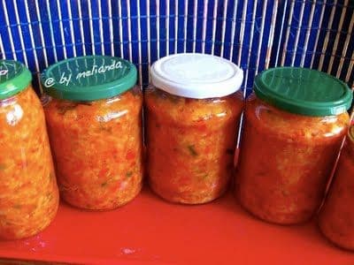 Tocana de legume   (pentru iarna)   