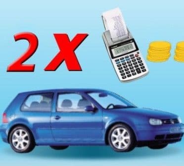 Taxa de poluare plătită de la 1 ianuarie pentru cele mai vândute maşini noi