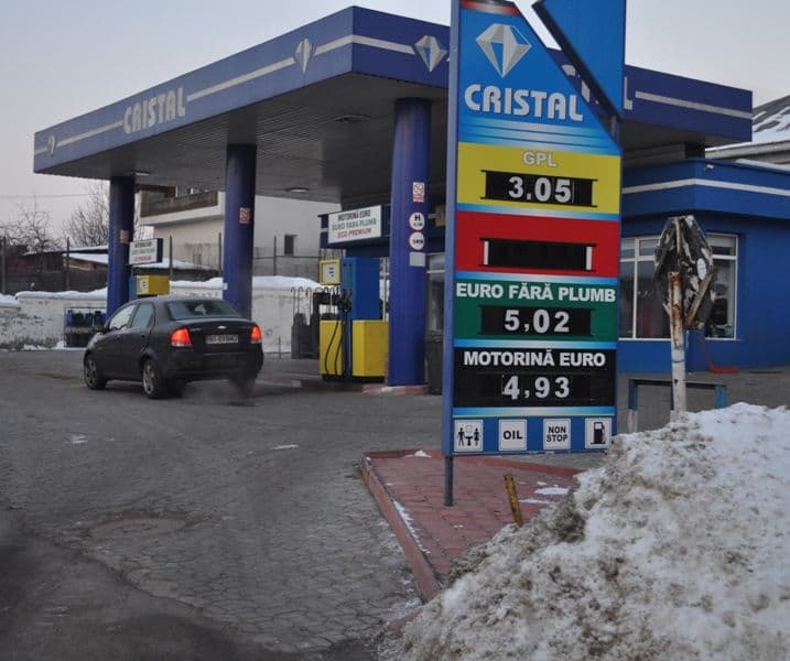 Pretul carburantilor la statiile Peco din Dorohoi