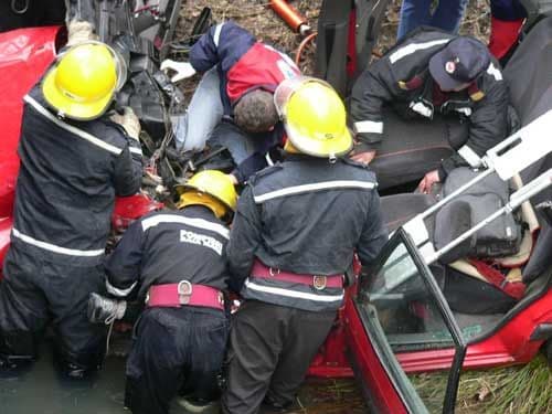 Accident grav pe E 58