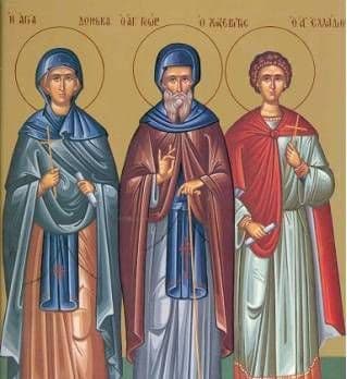 AZI 8 IANUARIE - Cuv. Gheorghe Hozevitul şi Emilian Mărt.; Cuv. Domnica (Sâmbăta după Botezul Domnului)
