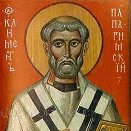 În această lună, în ziua a douăzeci şi treia, pomenirea sfântului mucenic Clement, episcopul Ancirei