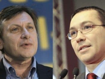 Victor Ponta şi Crin Antonescu bat astăzi palma 