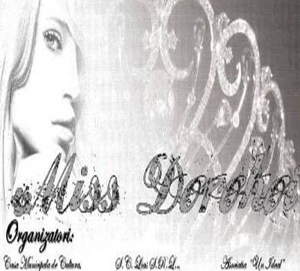 Concurs de “MISS” la Dorohoi