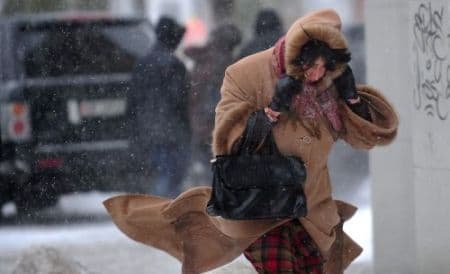 Meteorologii anunta viscol si ninsori 