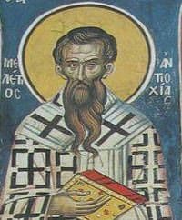 În această lună, ziua a douăsprezecea, pomenirea celui între sfinţi părintele nostru Meletie, arhiepiscopul Antiohiei celei mari