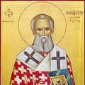 În această lună, în ziua a doua, pomenirea sfântului sfinţitului mucenic Teodot, episcopul Cirenei, din insula Cipru