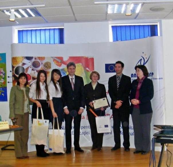 Colegiul “Mihai Eminescu” Botoşani - Premiul III în cadrul concursului naţional European Language Label