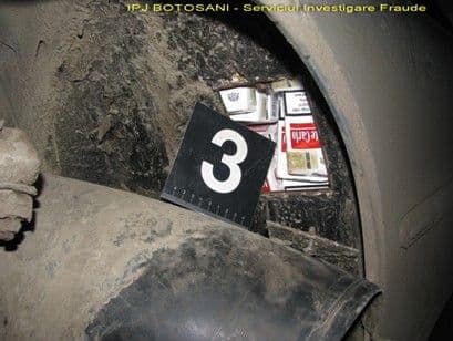 Au modificat o masina pentru a face trafic cu tigari