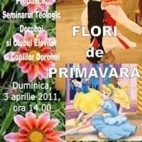 Flori de primăvară : Spectacol pe scena Sălii Teatrului din Dorohoi