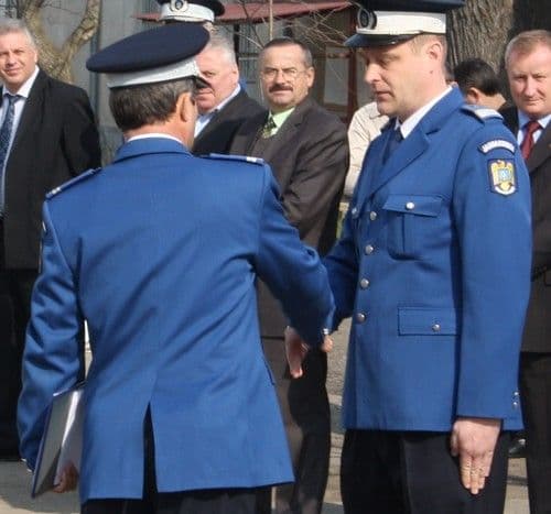 Jandarmul Emanuel Piftor din Dorohoi a fost promovat în grad pentru că a salvat vieţi