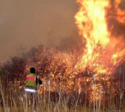 Început de aprilie incendiar pentru pompierii botoșăneni