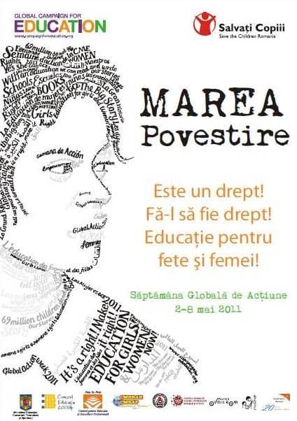 Campania Globală pentru Educaţie la Grupul Scolar „Alexandru Vlahuţa” Şendriceni