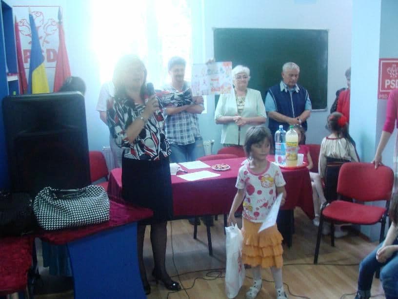 1 iunie a fost sarbatorita in avans la sediul Organizatiei Municipale de Femei PSD Botosani
