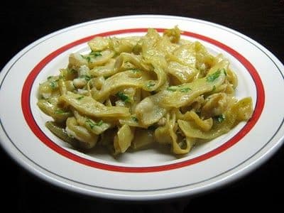 Fasole verde cu usturoi