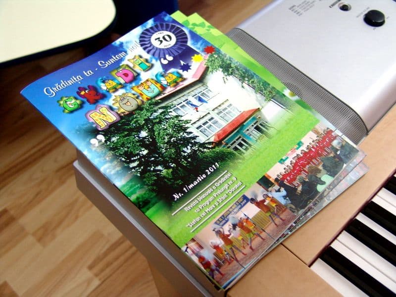 Lumea copilăriei într-o revistă : Grădinița nr.9 Dorohoi