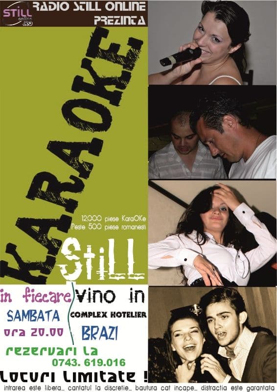 Seri de karaoke la Dorohoi