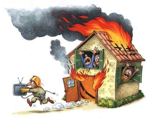 Avere pierdută într-un incendiu