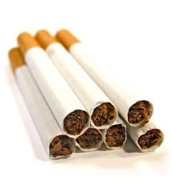 Ţigări confiscate de jandarmii botoşăneni