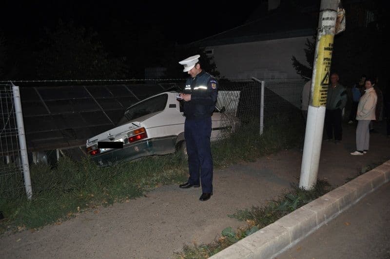 Dorohoi: Solar distrus de un șofer teribilist (VIDEO) 