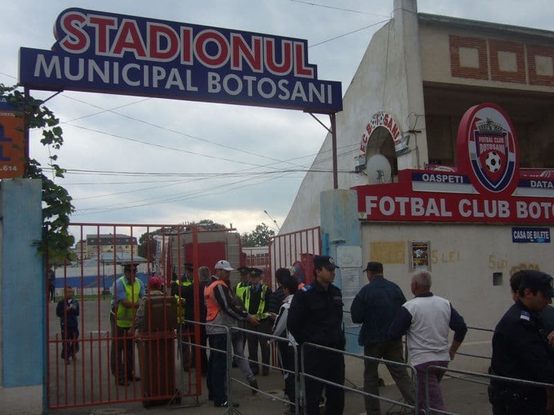 Jandarmii vor asigura ordinea publica la meciul FC Botoșani – FC Snagov