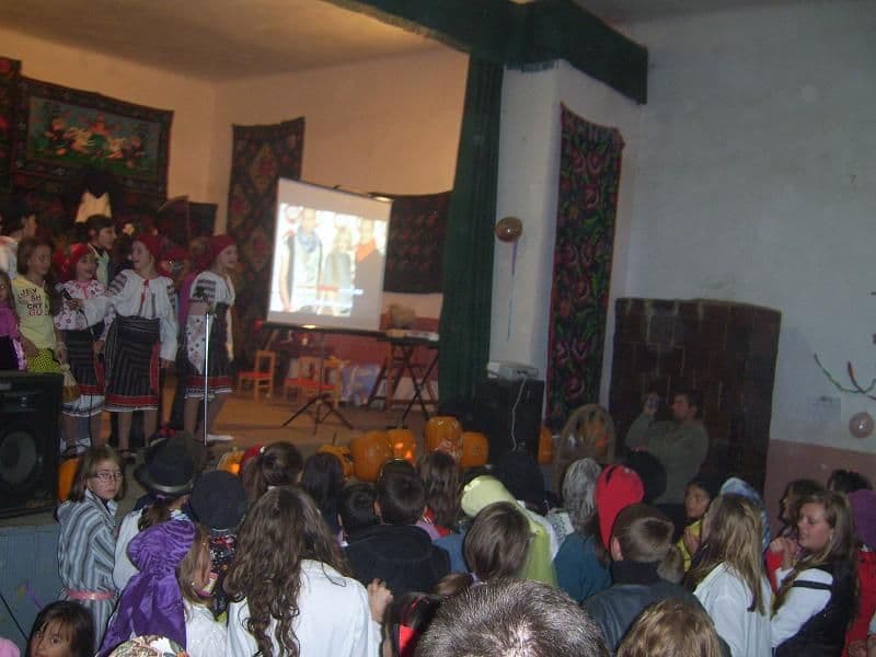 Halloween-ul a venit mai repede anul asta la Cordareni FOTO-VIDEO