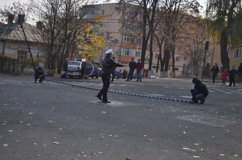 Bătrână lovită pe o trecere de pietoni din Dorohoi
