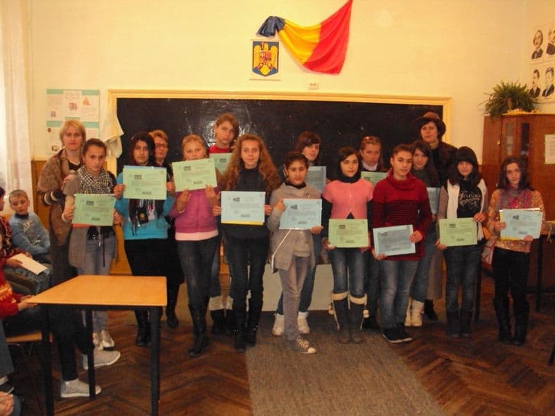 Activitate educativă desfăşurată în week-end la Broscăuţi