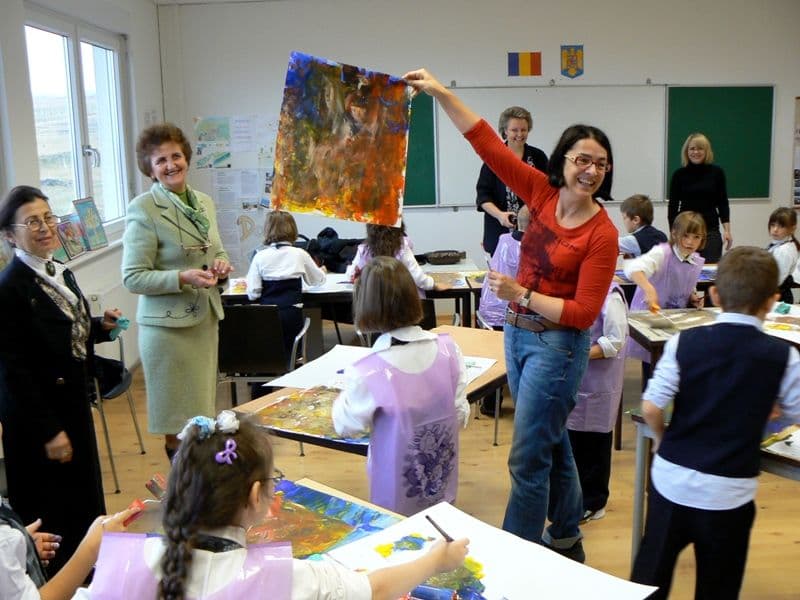 Oaspeți din Austria la Școala Cornerstone Dorohoi VIDEO-FOTO