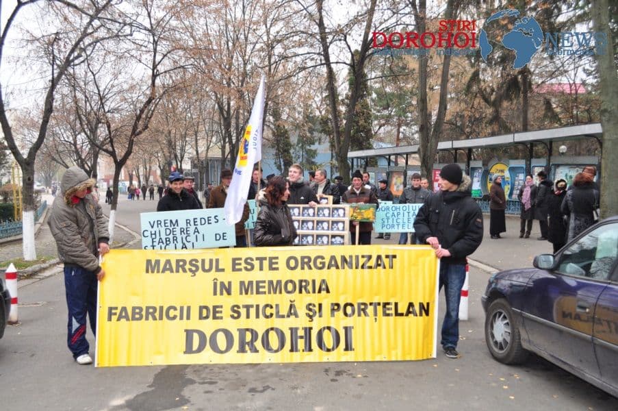 PRM Dorohoi VIDEO-FOTO: Miting organizat în sprijinul dorohoienilor fără un loc de muncă