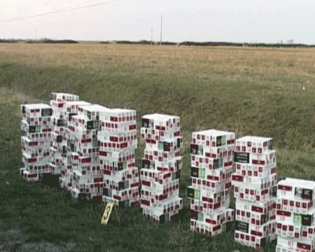 Ţigări în valoare de 145.000 lei descoperite la Româneşti