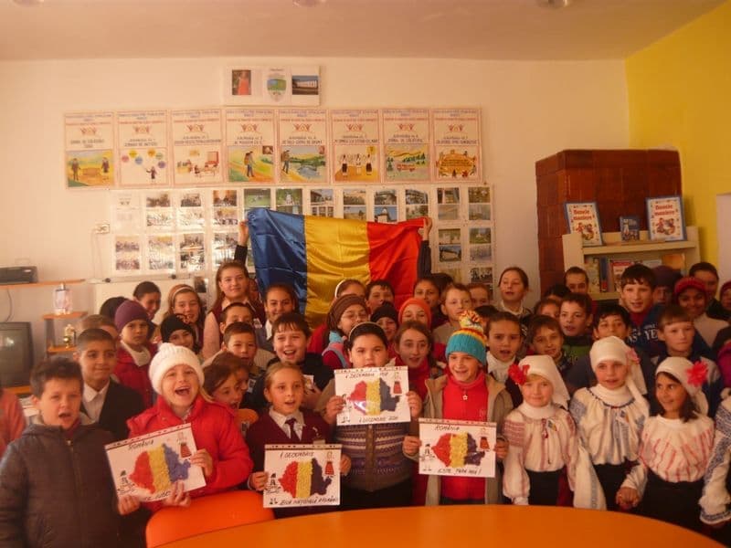 Ziua Națională a României sărbătorită și la școala „Ștefan cel Mare” din Ibănești