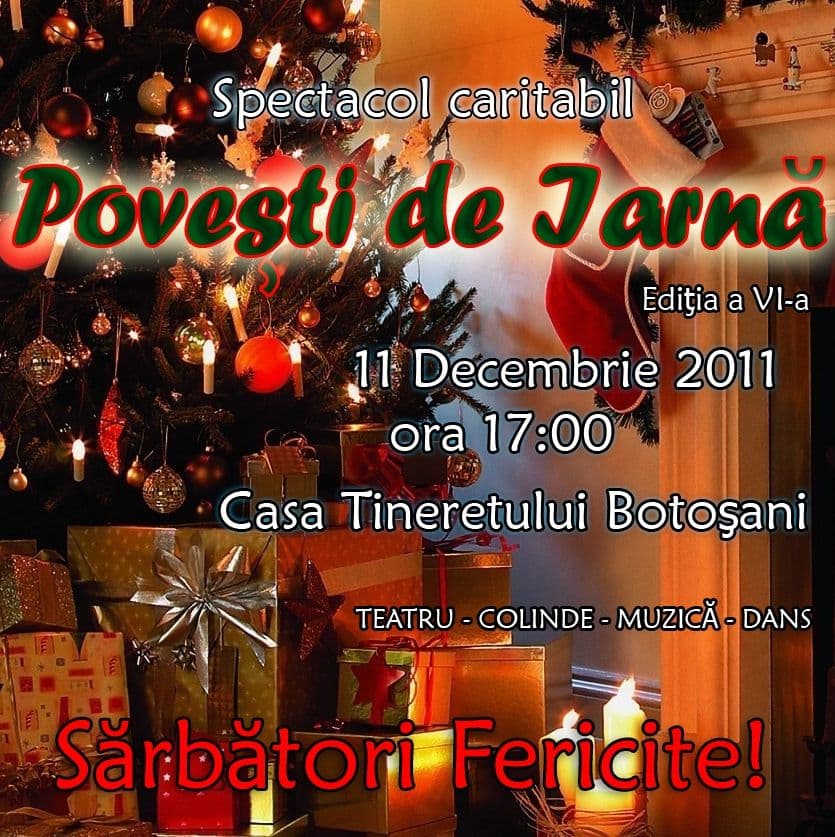 Trupa One Two Step din Dorohoi, prezenți la spectacolul „Poveste de iarnă”