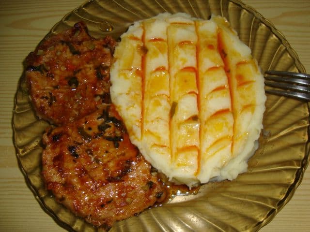 Cotlet în vin alb