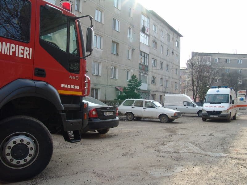 Interventie Pompieri si Ambulanta 1