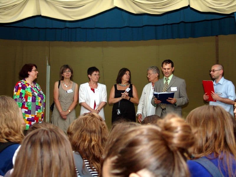 Vizita delegatiei franceze la Casa de Cultura 05