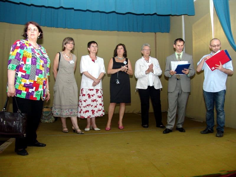 Vizita delegatiei franceze la Casa de Cultura 07