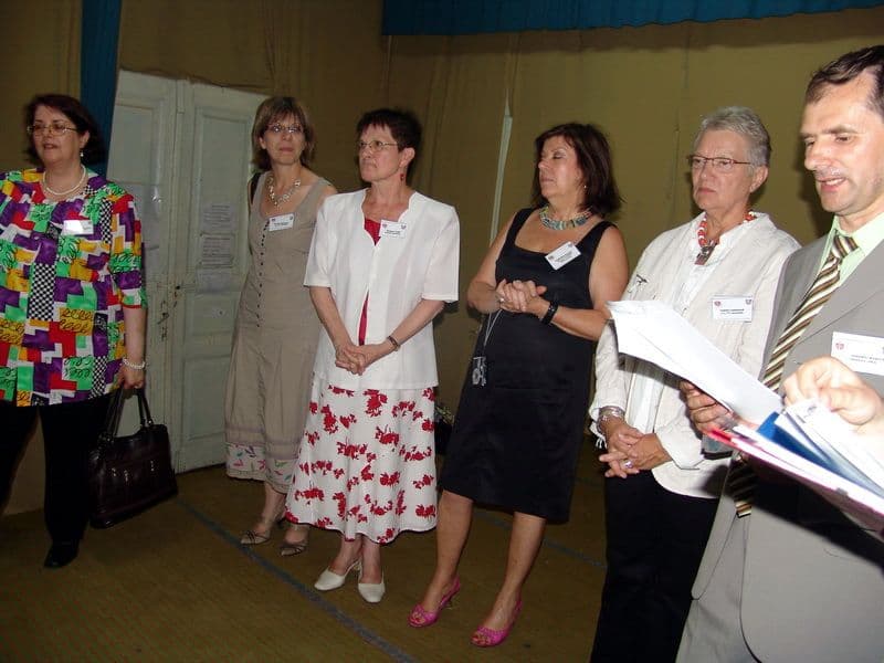 Vizita delegatiei franceze la Casa de Cultura 09