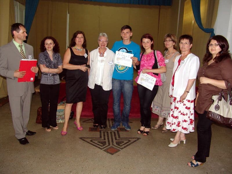 Vizita delegatiei franceze la Casa de Cultura 13