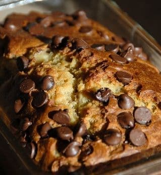 Chec de cacao cu banane