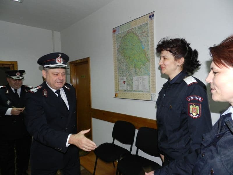 Acţiune informală: Vizită neașteptată la I.S.U. Botoşani