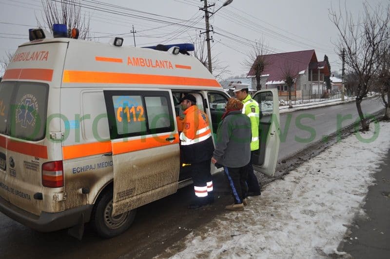 Dorohoi: Bărbat în stare de ebrietate căzut în stradă - VIDEO/FOTO